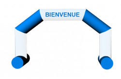 Arche 16-10 bleue/blanche