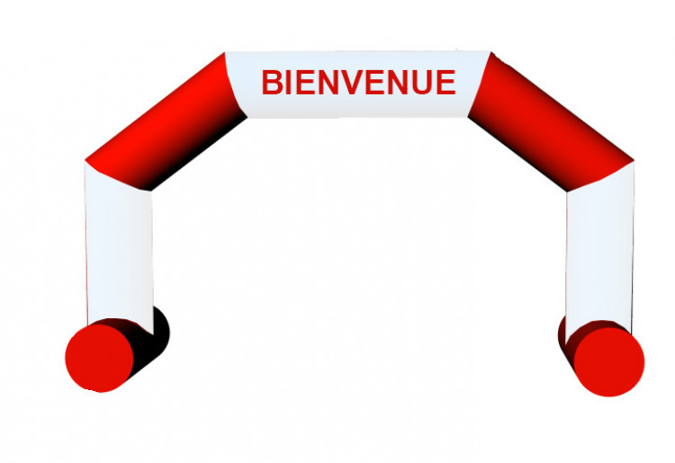 Arche 16-10 rouge/blanche