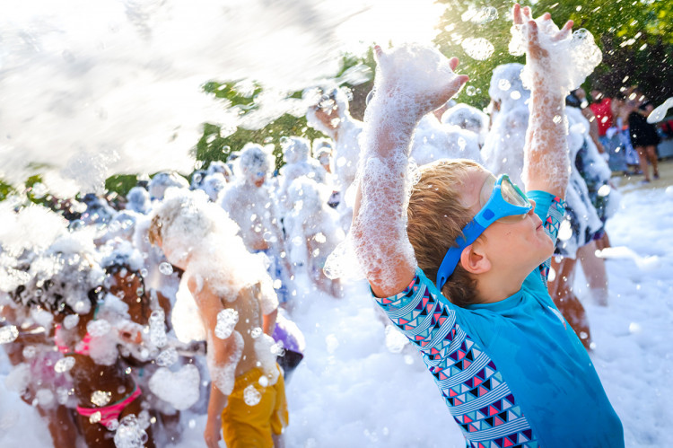 Water and Foam games