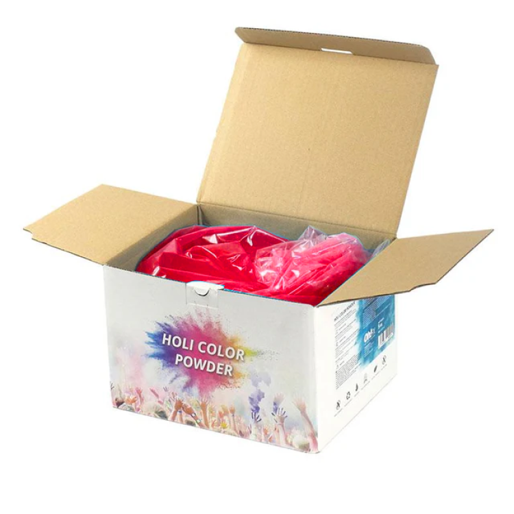 Poudre Holi - Boite 5kg - ROUGE